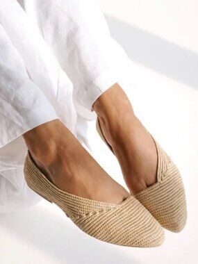 Bulibasha Ayyur shoe in tan. Size 39